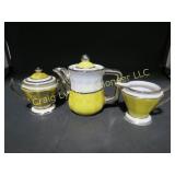 3 piece Fraunfelter tea set