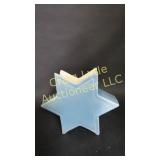 Weller Atlas vase - star deign in soft blue