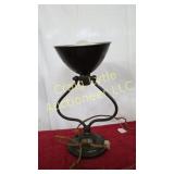 Antique Bryant cast iron lamp