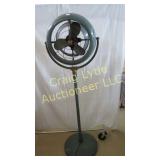 Large metal floor fan - marked Vornado