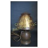 Dirk Van Erp Copper beanpot lamp