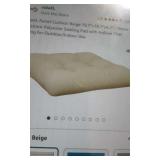 VidaXl Pallet Cushion, Cream