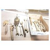 Large lot of Antique Wrenches