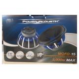 MOFO-15 (15" Dual Voice Coil SubWoofer)`