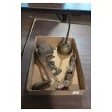Vintage Food Chopper and Oil Can