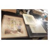 Decorative Mirrors and Print
