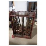 Antique Wooden Croquet Set