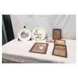 Vintage Wall Decor and Plates