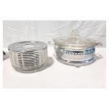 MCM Silex Candle Warmer with Chrome top