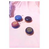 Vintage Wood Yo-Yos