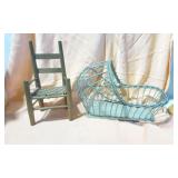 Baby Doll Bassinet and Chair