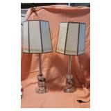 Pair of Lucite Table Lamps