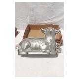 1972 Wilton Aluminum 3D Cake Pan