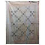 Vintage Patchwork Quilt with Boarder