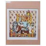 "The Peaceable Kingdom" Litho by Greenberg