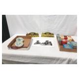 Chanukah Menorah, candles and noisemakers