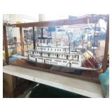 Large Scale Paddleboat model