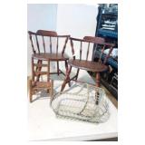 Vintage Children and Doll Furniture.