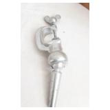 Vintage Cast Aluminum Wig Block Holder