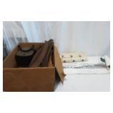 Vintage Wood Train Track and Transformer