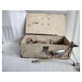 Vintage Fishing Pole Alarms and Holders