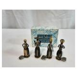 Hans Teppich Judaica Biblical Bronze Miniatures