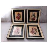 Vintage Ann Cochran Framed Floral Prints