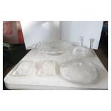 Large Decorative Cake Plate