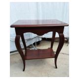 Oak Parlor Side Table