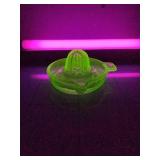 Vintage Federal Uranium Glass Juicer