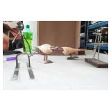 Metal and Wood Sculptures