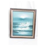 Acrylic on Canvas Framed Painting