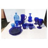 Cobalt Blue Glassware