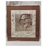 "Vince Lombardi" by Neiman Signed by NFL Alumni