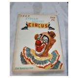 1962 Syrian Shrine Circus Program