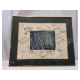 LeRoy Neiman Print with NFL Alumni Signatures
