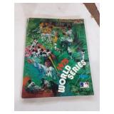 1975 World Series Program and Ticket stubs