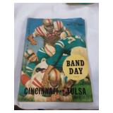 1964 Program Cincinnati  VS. Tulsa Program