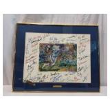"Rushing Back" by Neiman Signed by NFL Alumni