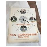 1975 N.L.Championship Tickets and Program  Reds