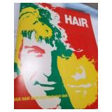 Program for "HAIR" with ticket stubs