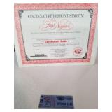 Five Cincinnati Riverfront Stadium First Nighter