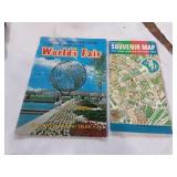 Official Book and Map Worlds Fair 1965