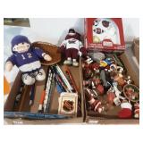 Sports Ornaments,  pencils and Plush toys