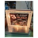 Lighted Glass Block Dale Earnhardt #3