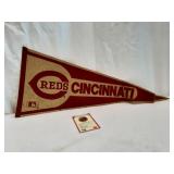 Vintage Cincinnati Reds Pendant Signed by O