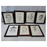Sketch Drawling of Famous People by Hutch