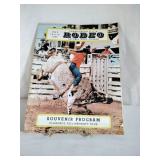 1964 RCA Rodeo Souvenir Program & Ticket Stub