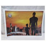 Mark Thesken NFL Alumni Signed Print