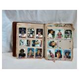 Baseball Card Album with Topps Cards from the 80